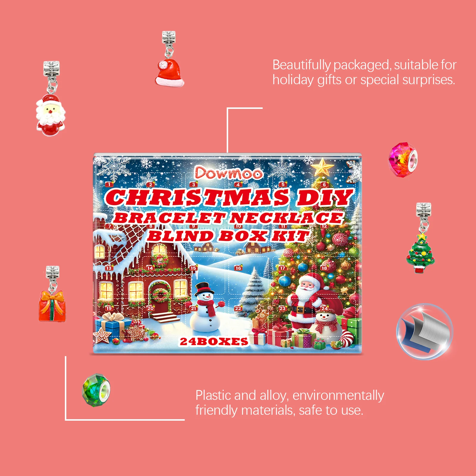 dowmoo 24grid christmas bracelet blind box DO D02 0006 02 245