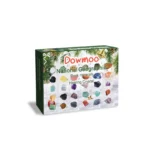 Dowmoo 24-Day Mineral Advent Calendar: Geology Educational Gift Box