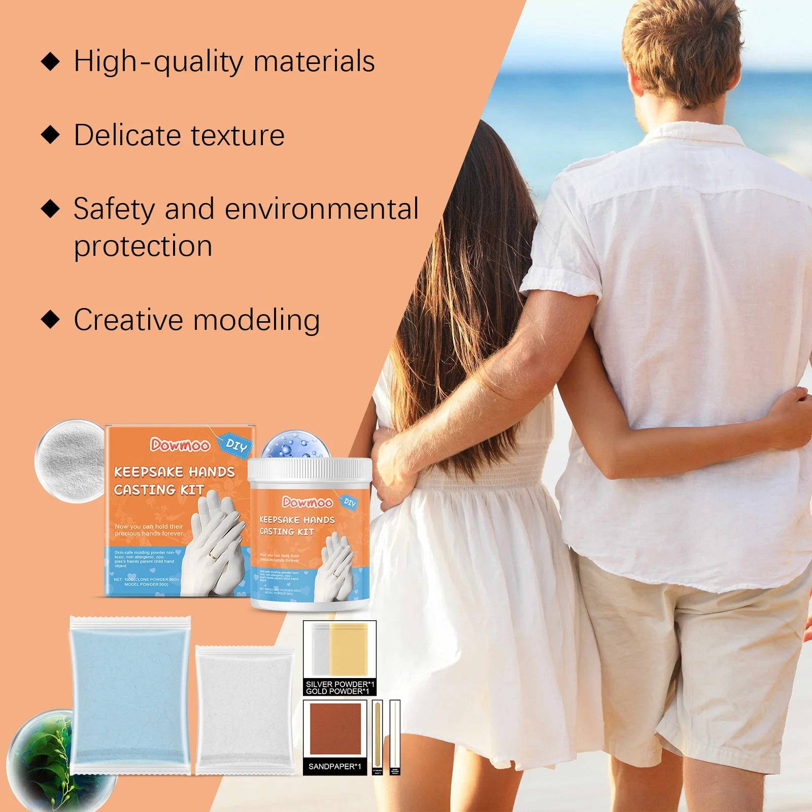 dowmoo 3d plaster model set hand DO H02 0014 03 462