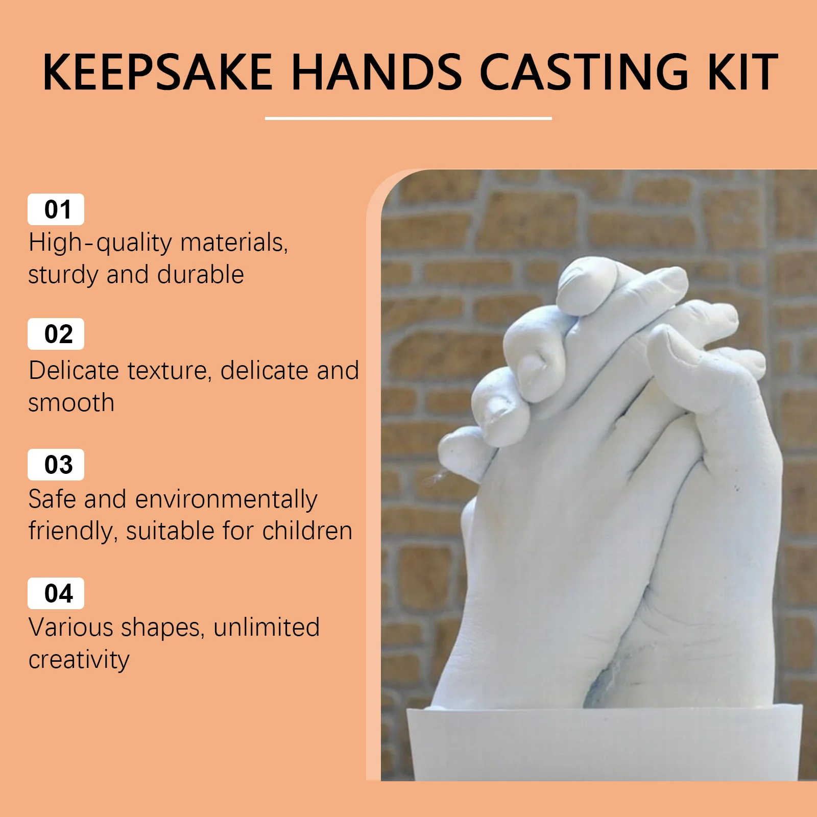 dowmoo 3d plaster model set hand DO H02 0014 03 465
