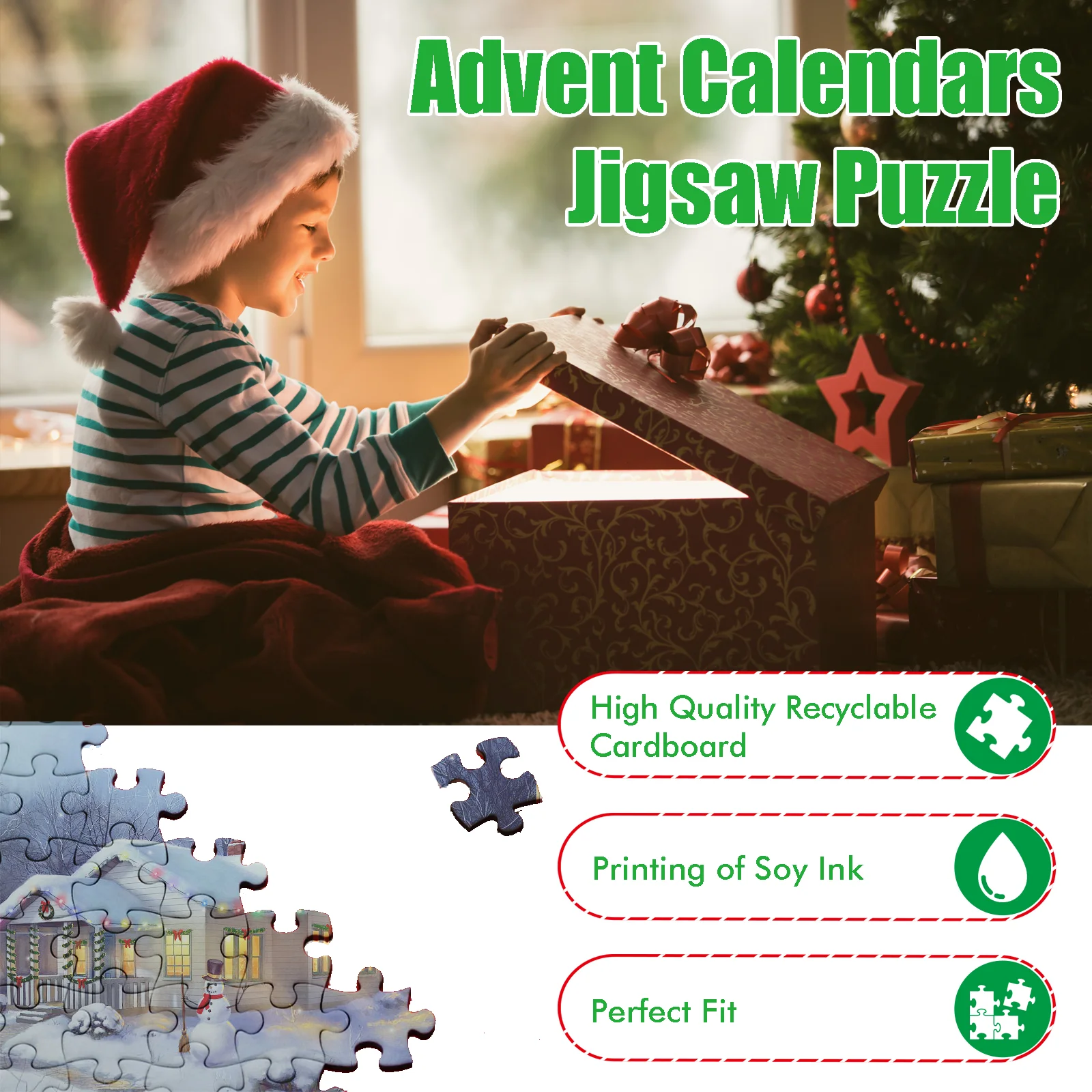 dowmoo advent calendars jigsaw puzzle DOG01 A002 24 MX1 1406