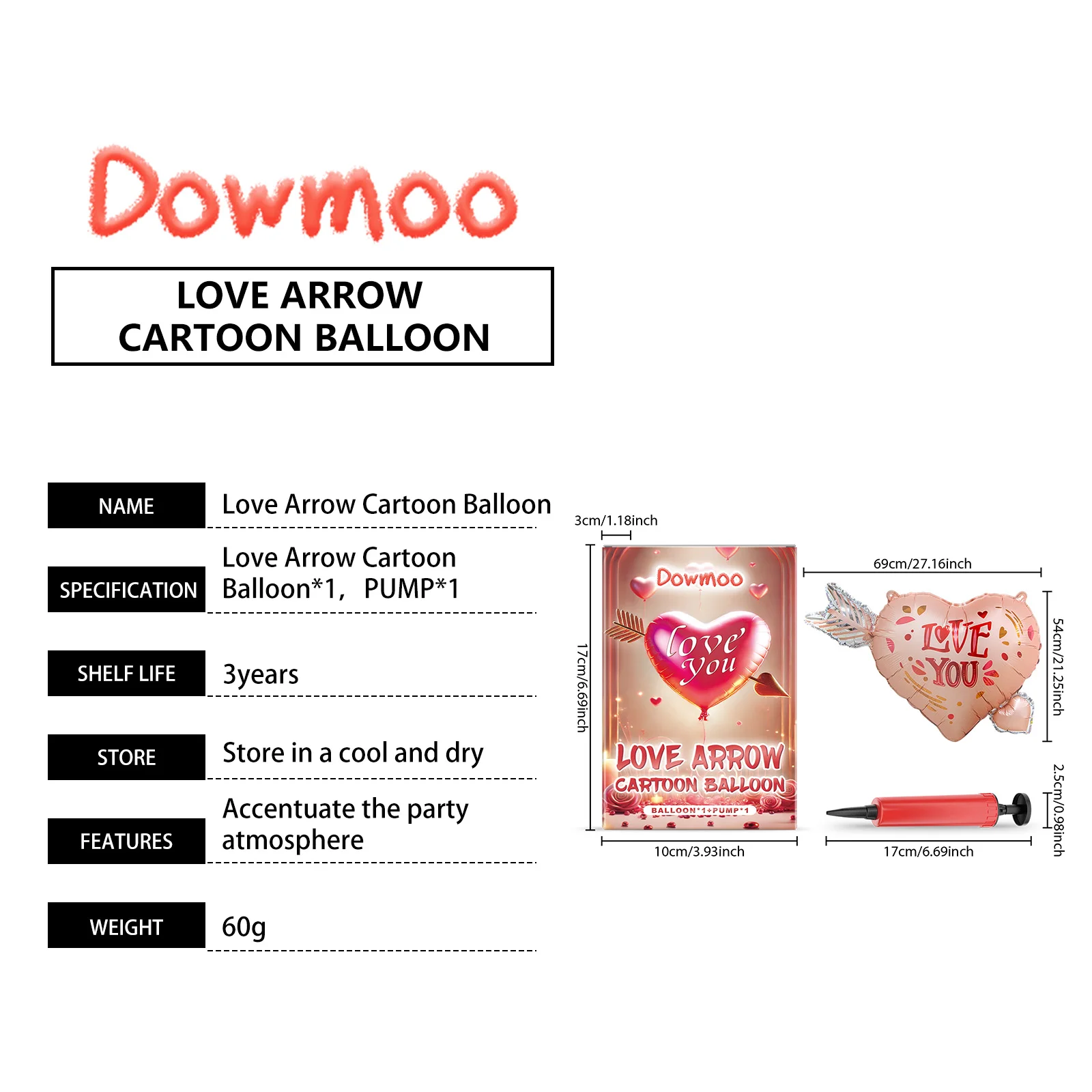 dowmoo ambience balloon set DO H01 0019 07 229