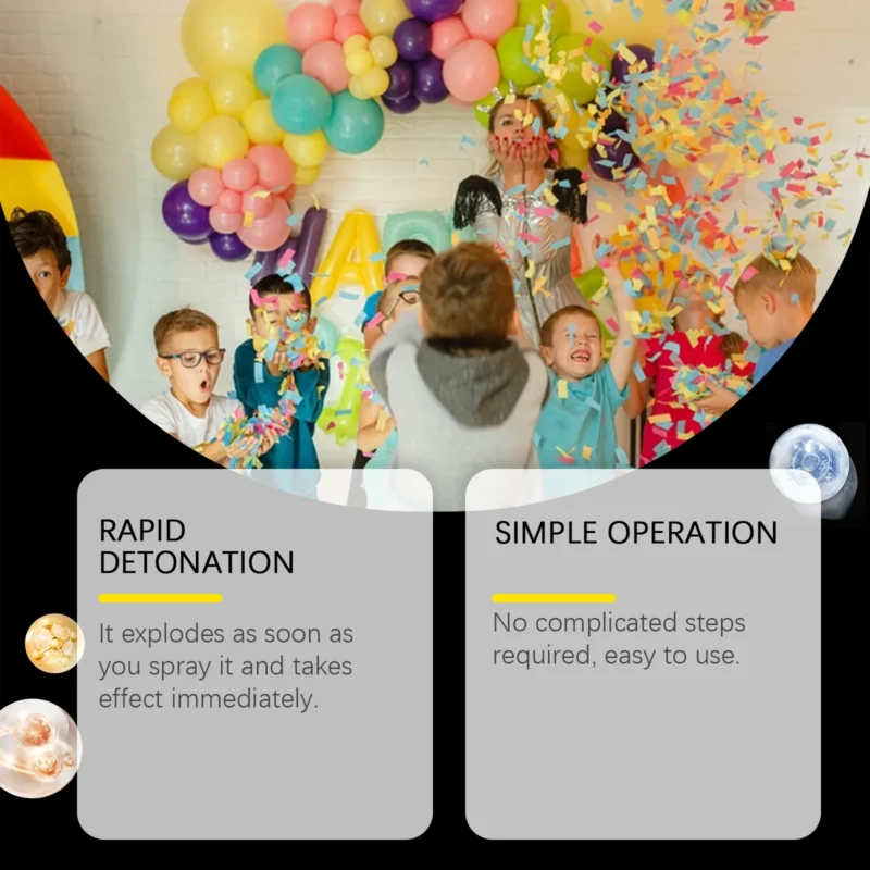 Dowmoo Balloon Atmosphere Spray - Safe for Weddings & Parties - Image 4