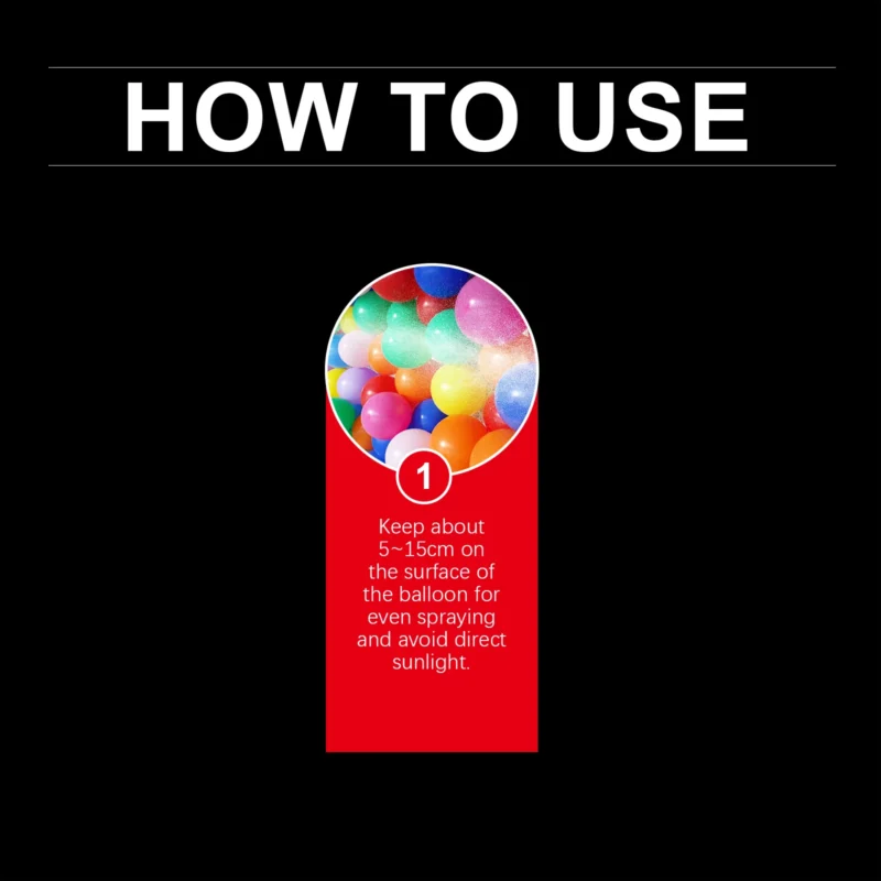 Dowmoo Balloon Atmosphere Spray - Safe for Weddings & Parties - Image 6