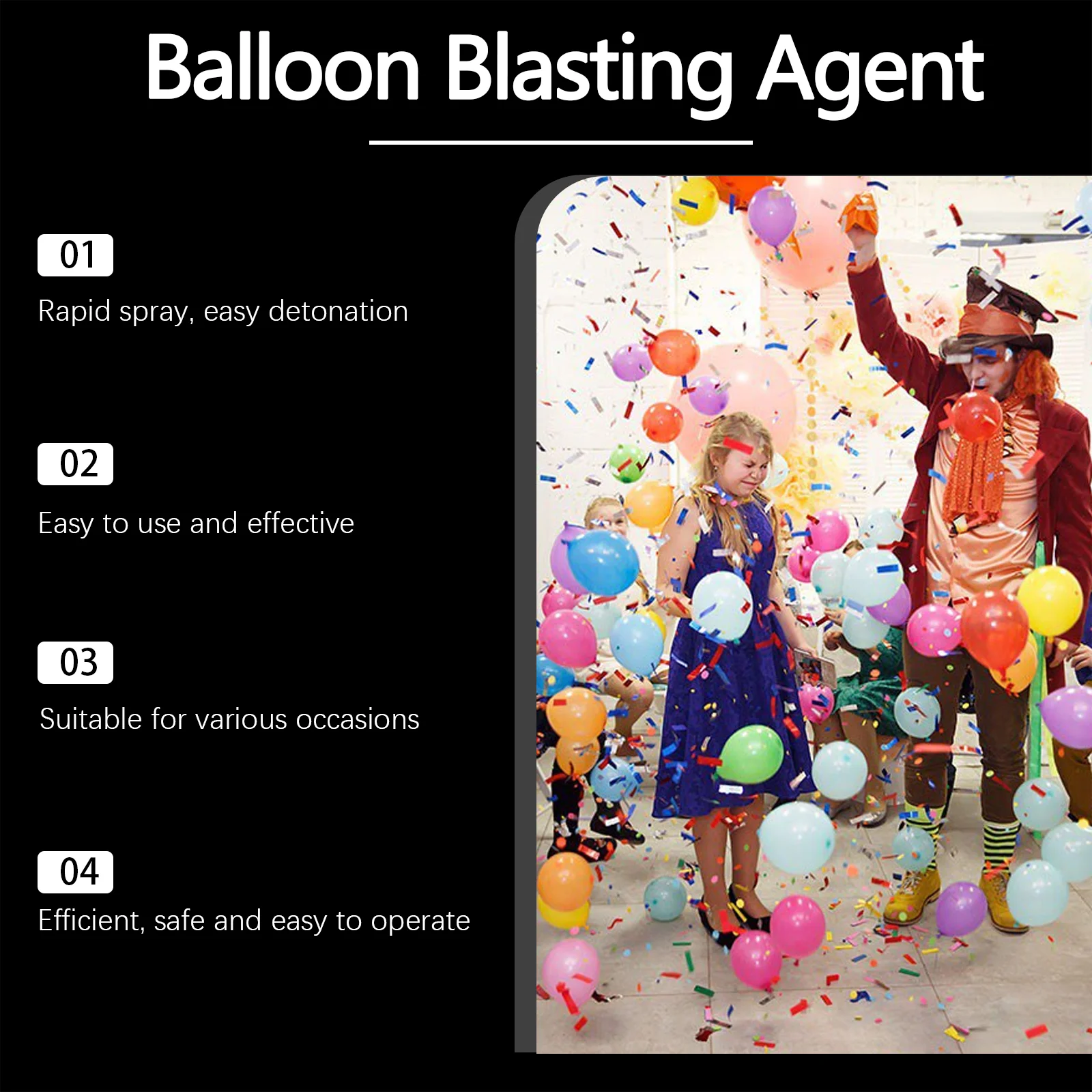 dowmoo balloon atmosphere agent DOD01 A018 100 BK1 635