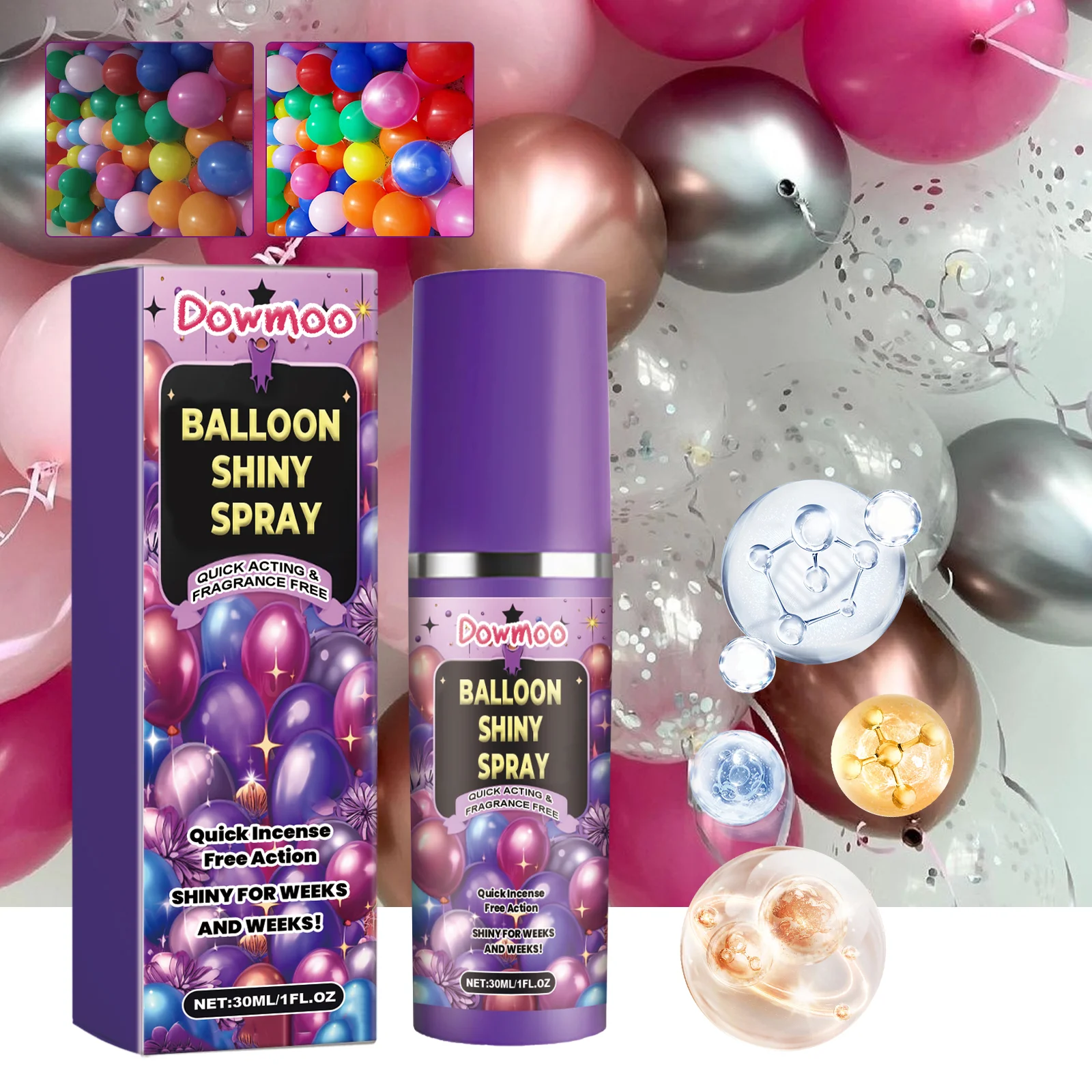 dowmoo balloon atmosphere gloss spray DOD01 A006 30 VT1 1108