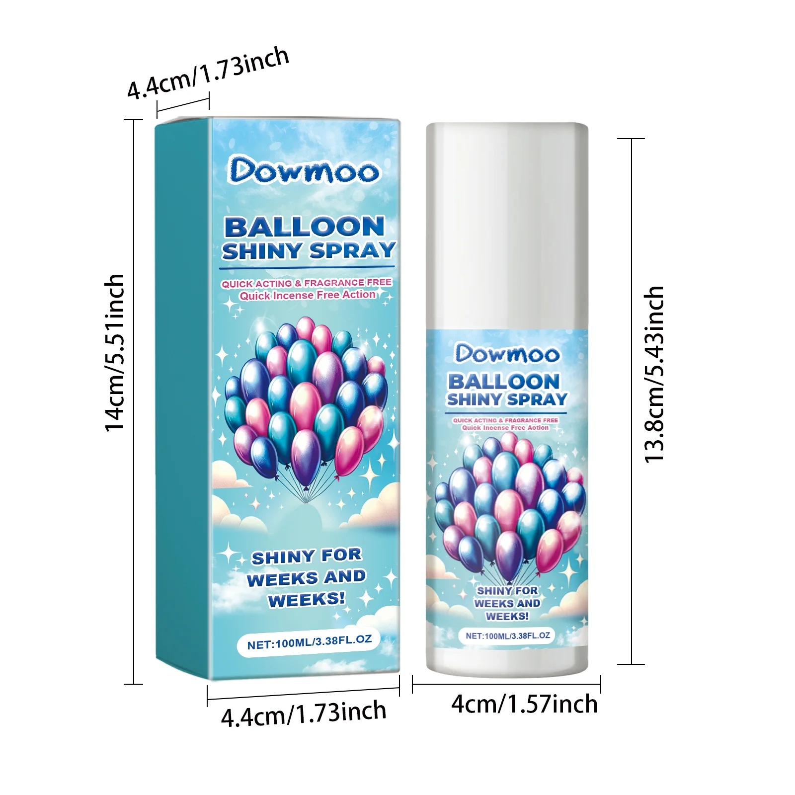 dowmoo balloon brightener anti oxidation DOD01 A001 100 BU1 1192