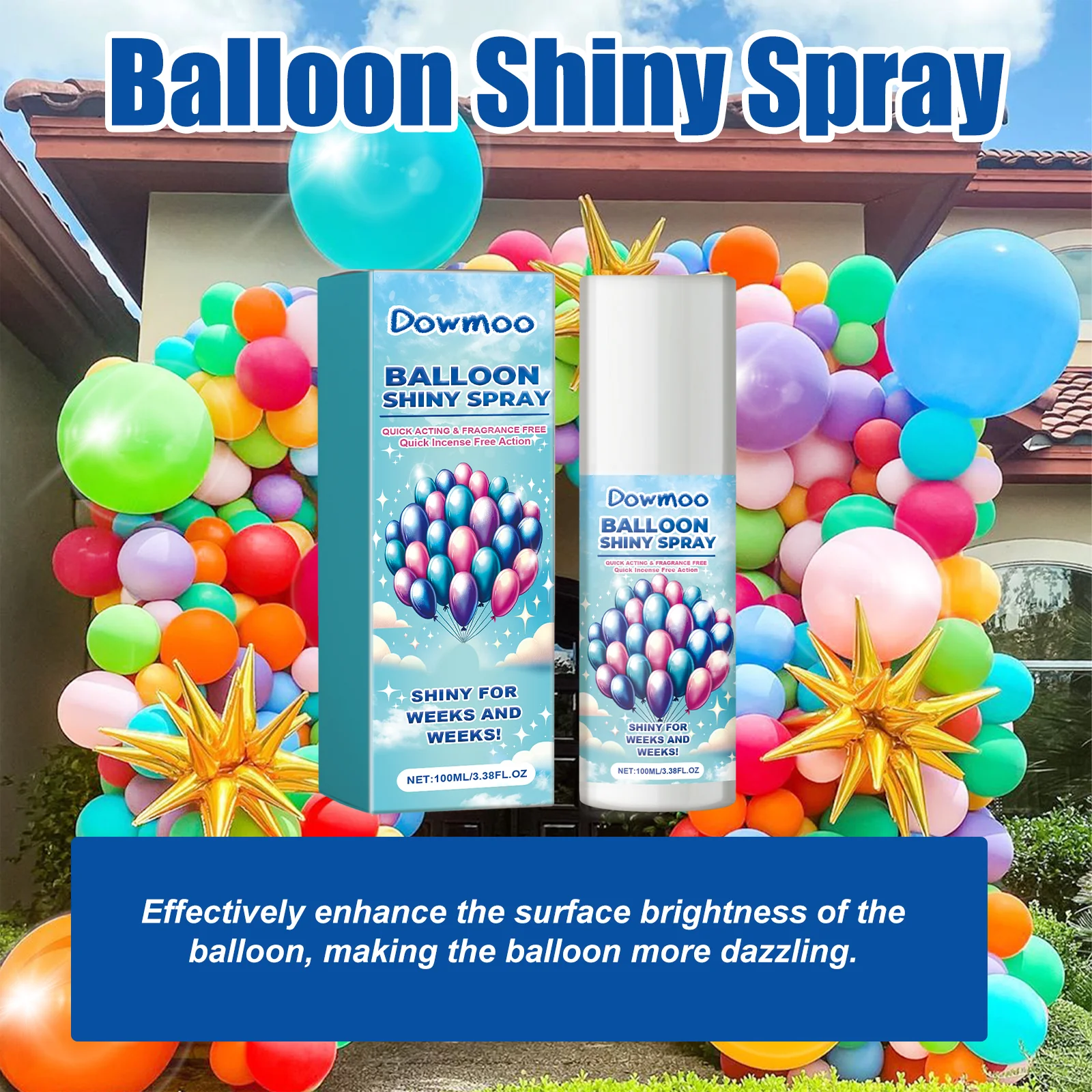 dowmoo balloon brightener anti oxidation DOD01 A001 100 BU1 1196