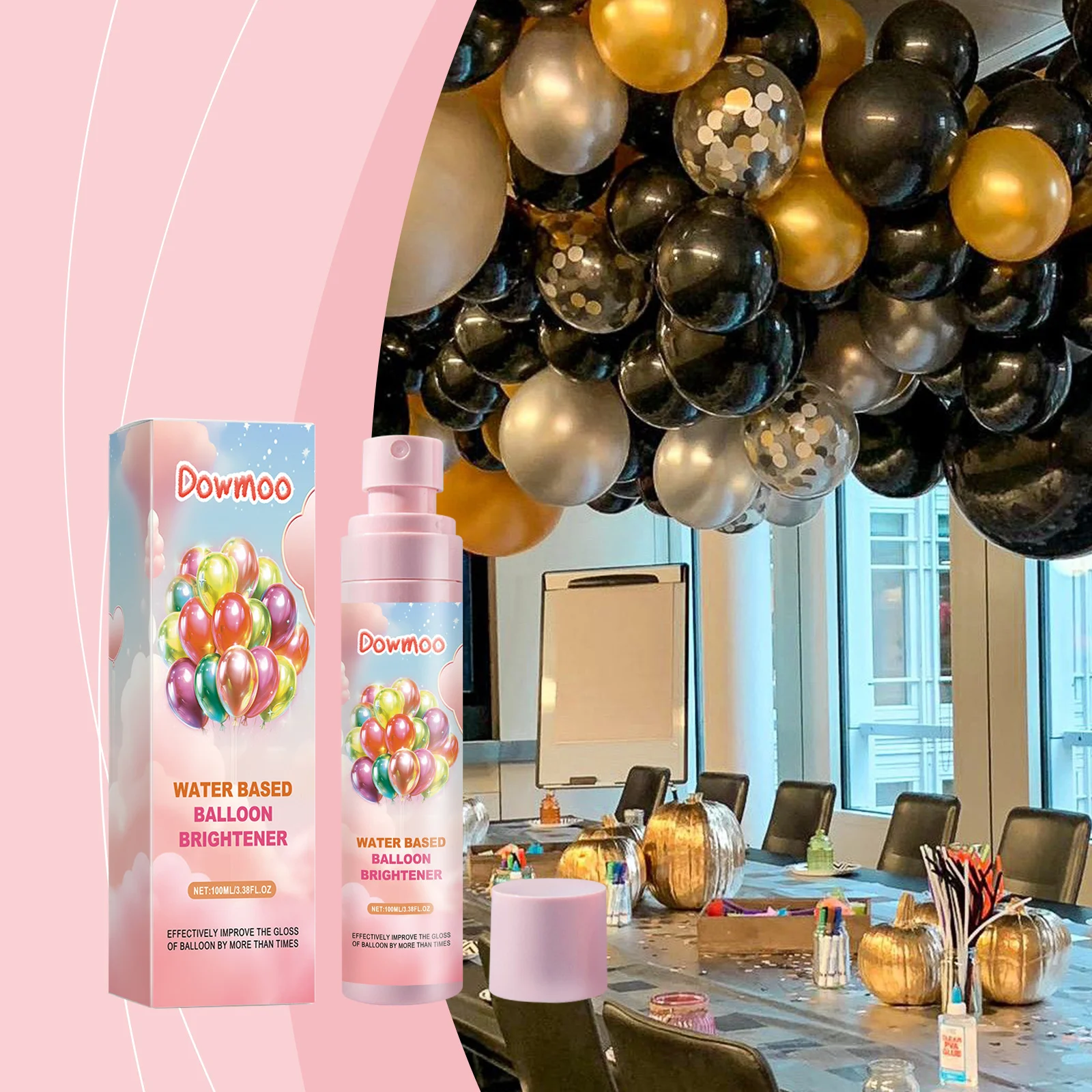 dowmoo balloon brightener scene DOD01 A014 100 PK1 814