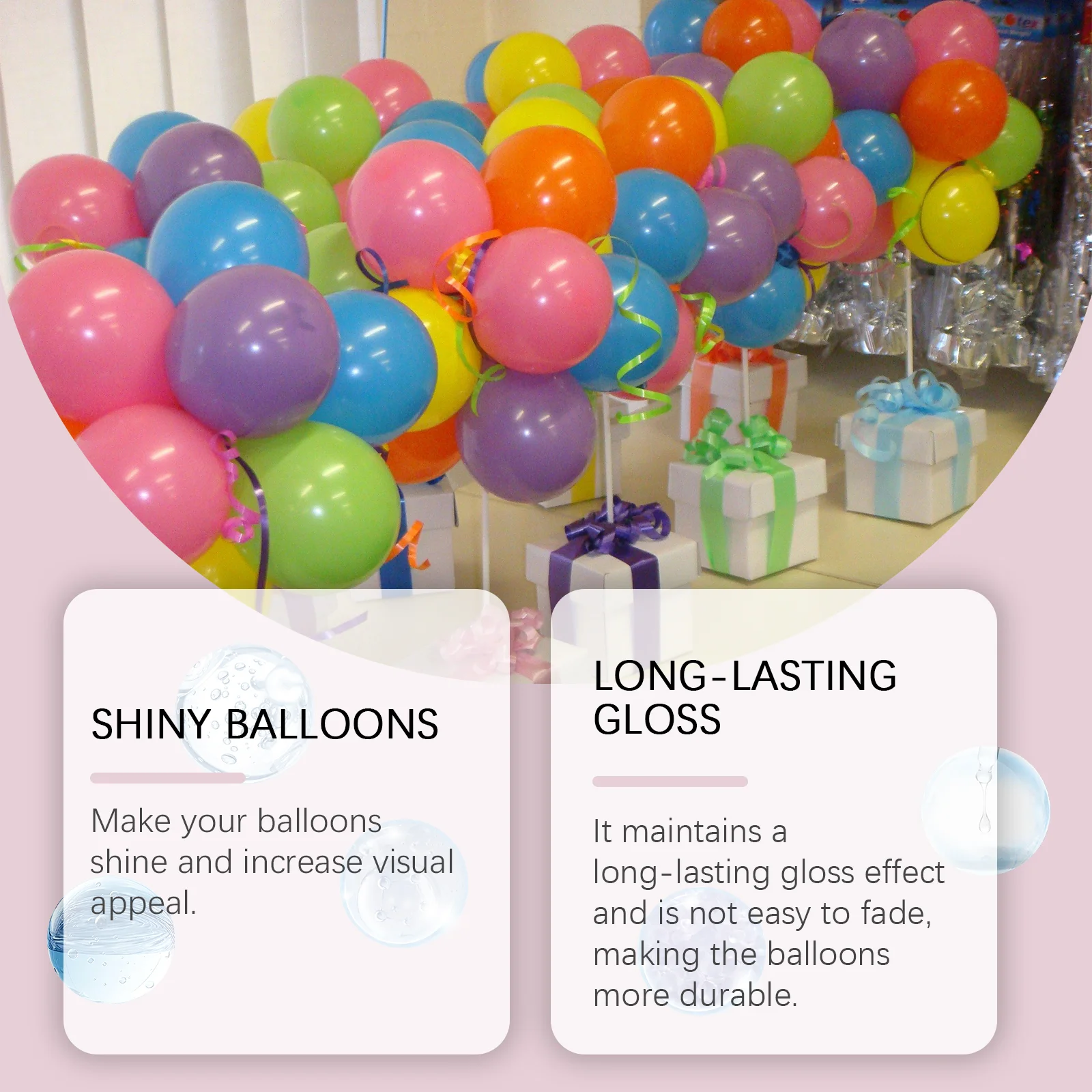 dowmoo balloon brightener scene DOD01 A014 100 PK1 820