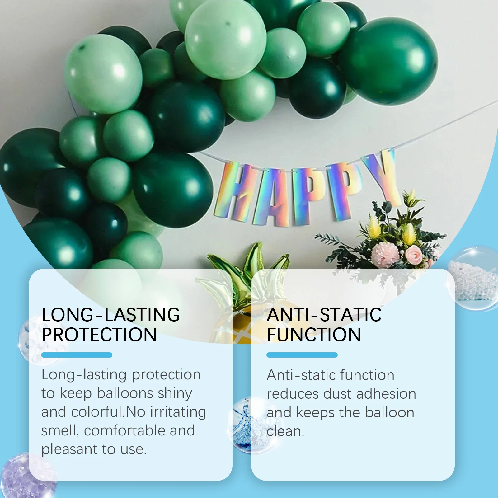 dowmoo balloon decoration brightener DOD01 A012 60 BU1 877
