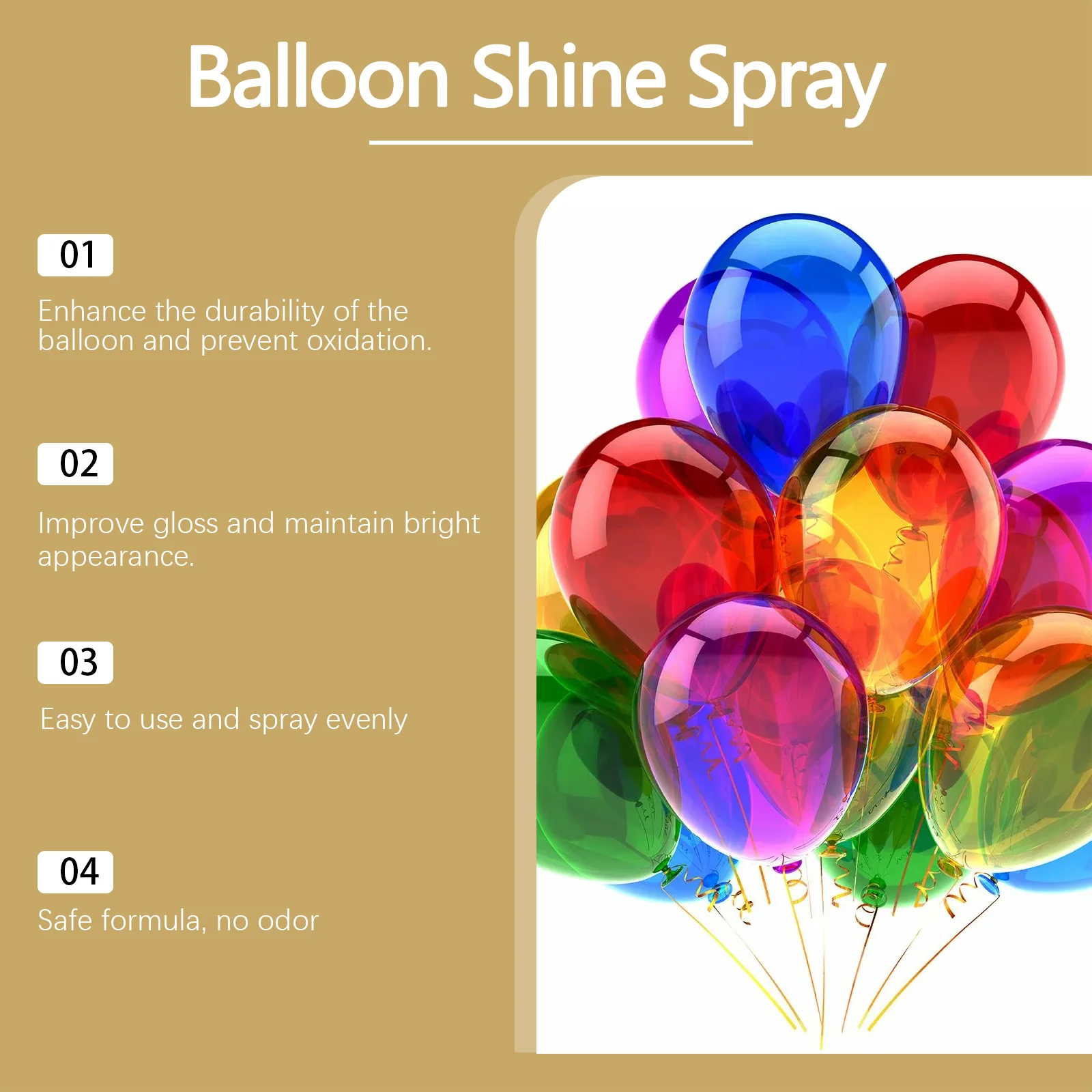 dowmoo balloon gloss spray shine DOD01 A011 100 BU1 920