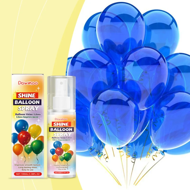 Dowmoo Balloon Glossy Spray for Party Decorations - Image 2