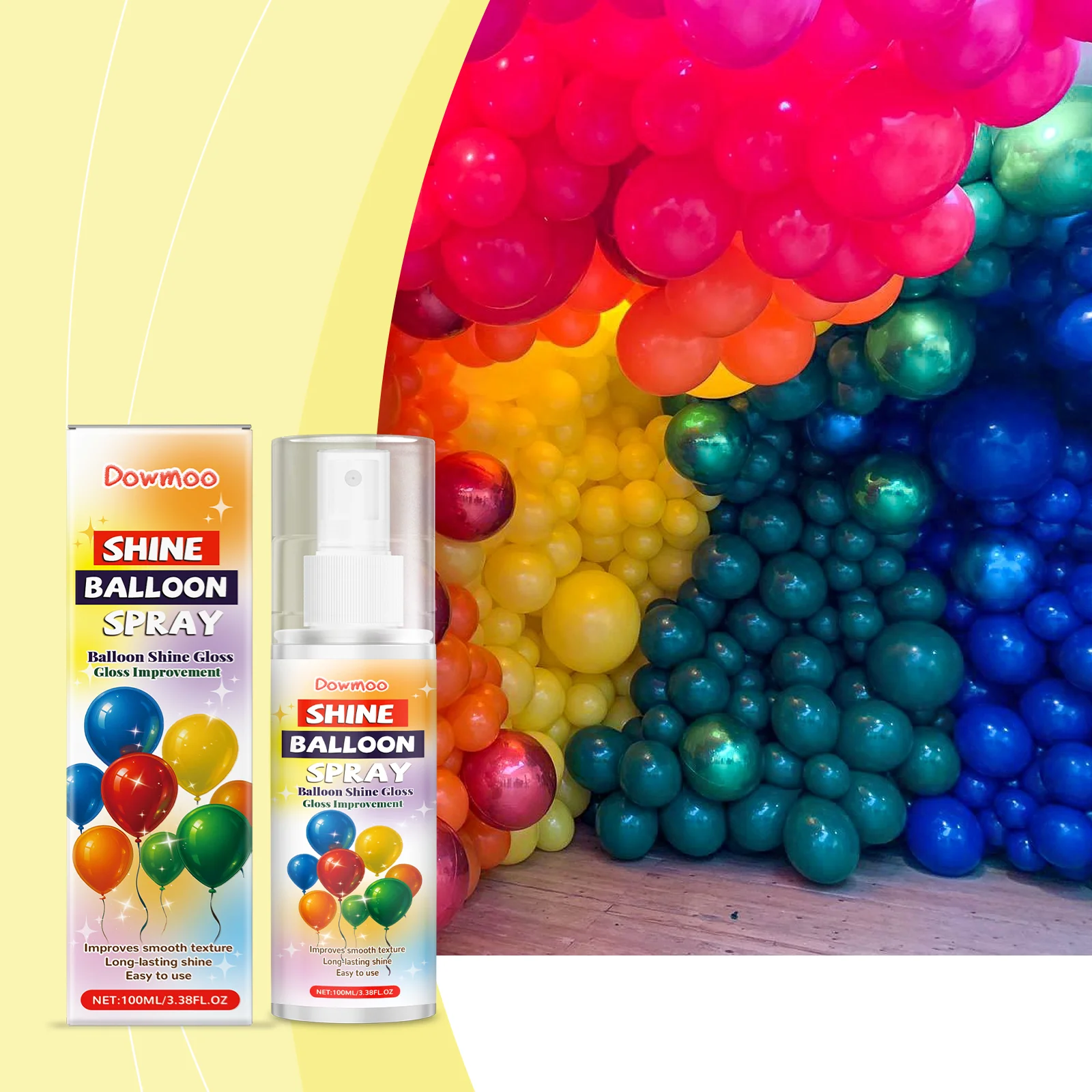 dowmoo balloon glossy spray DO H02 0028 01 116
