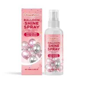 Dowmoo Balloon Shine Spray for Glossy Latex Balloons - Easy Application