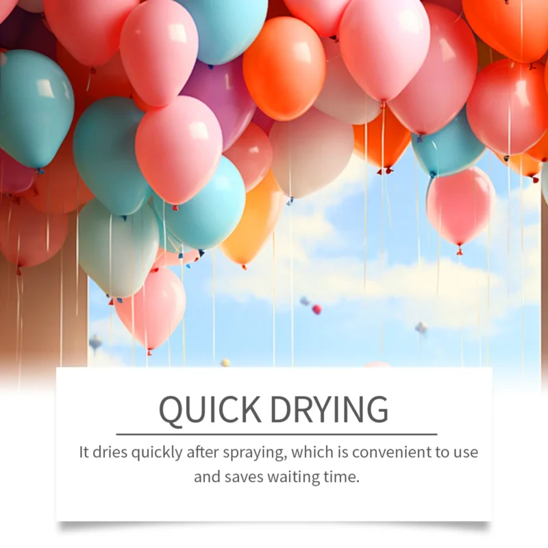 Dowmoo Balloon Shine Spray for Glossy Latex Balloons - Easy Application - Image 4