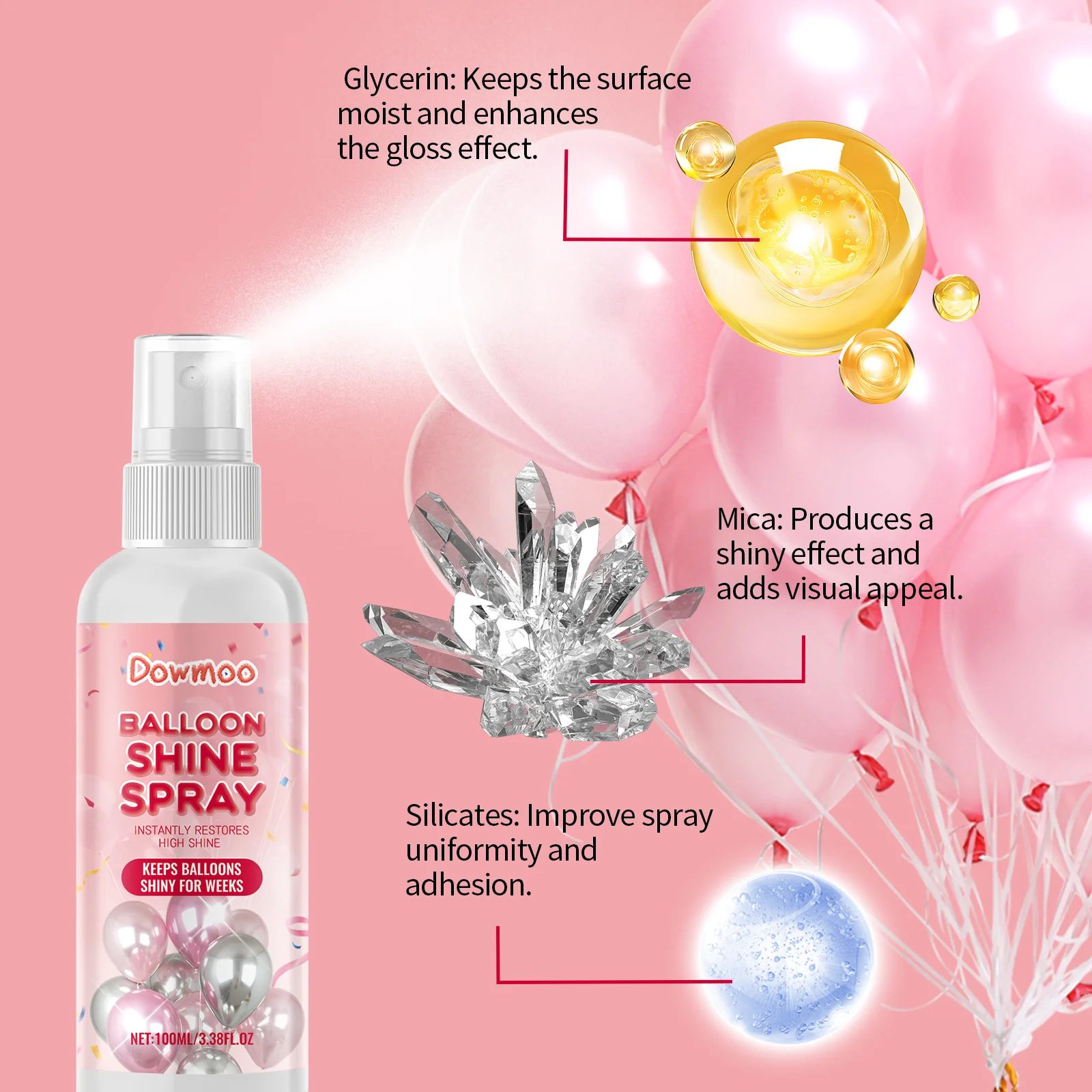 dowmoo balloon shine spray DO D01 0025 01 203