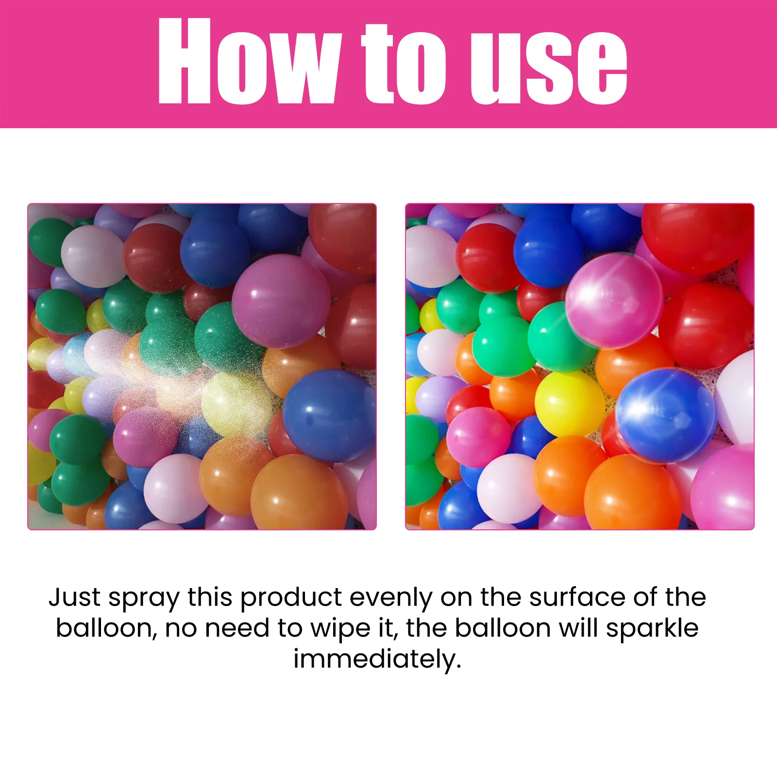 dowmoo balloon shiny spray luster DOD01 A002 120 BU1 1181