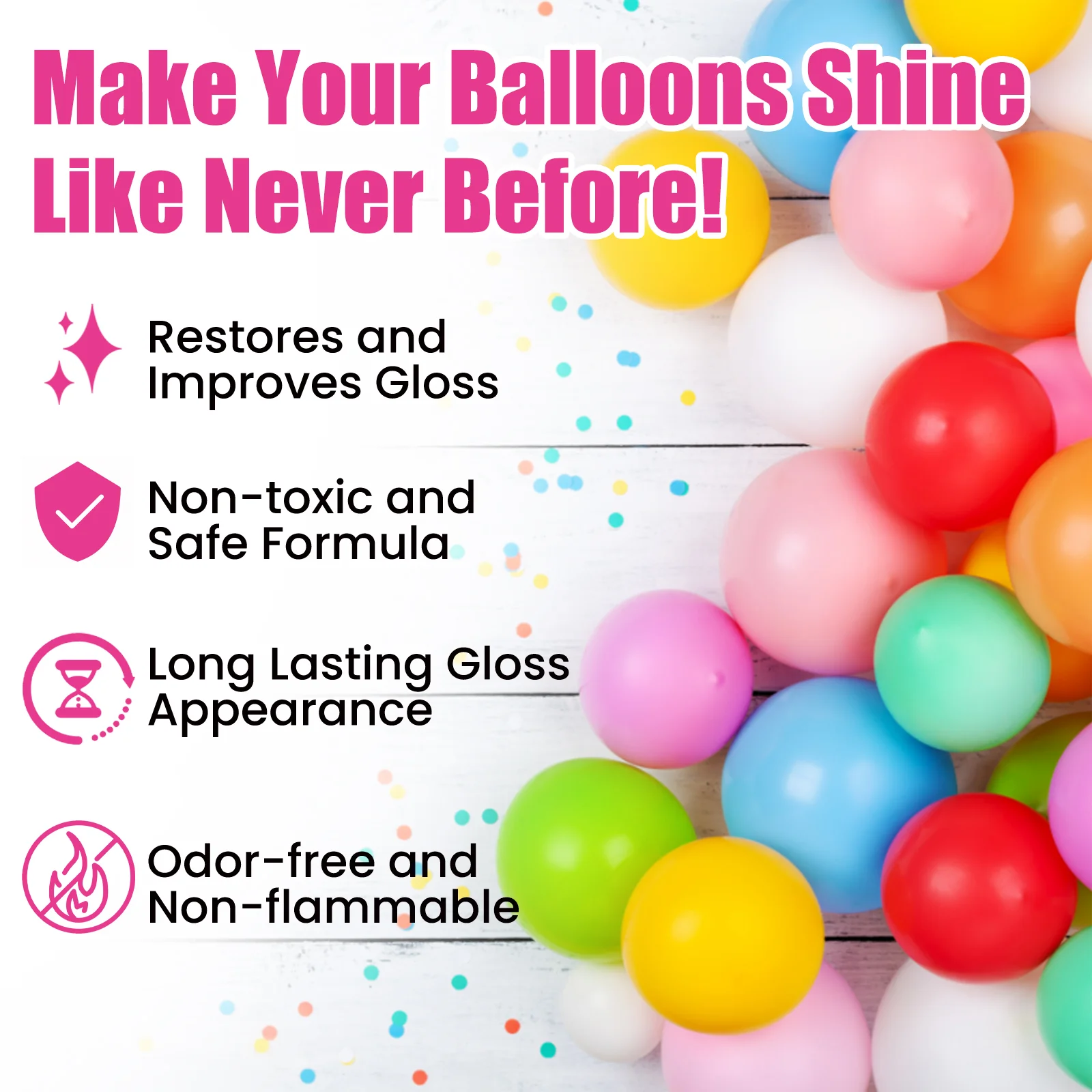 dowmoo balloon shiny spray luster DOD01 A002 120 BU1 1183