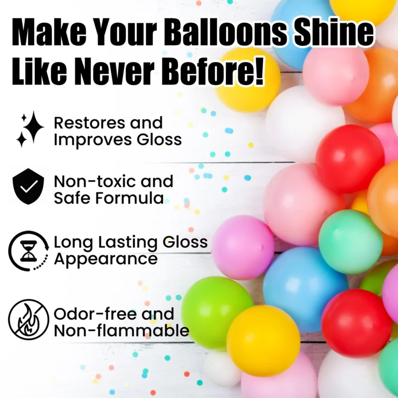 Dowmoo Balloon Shiny Spray for Glossy Polishing and Brightening - Image 3