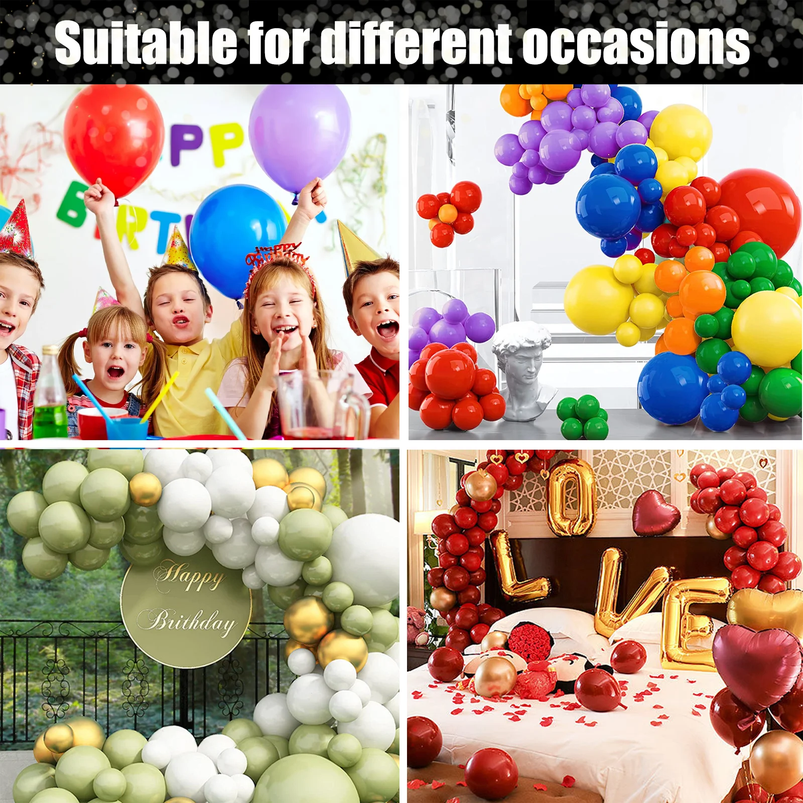 dowmoo balloon shiny spray safe DOD01 A004 100 BK1 1142
