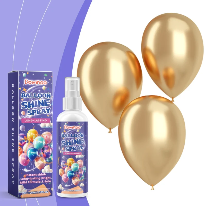 Dowmoo Balloon Sparkle Spray for Shine & Surface Texture - Image 2