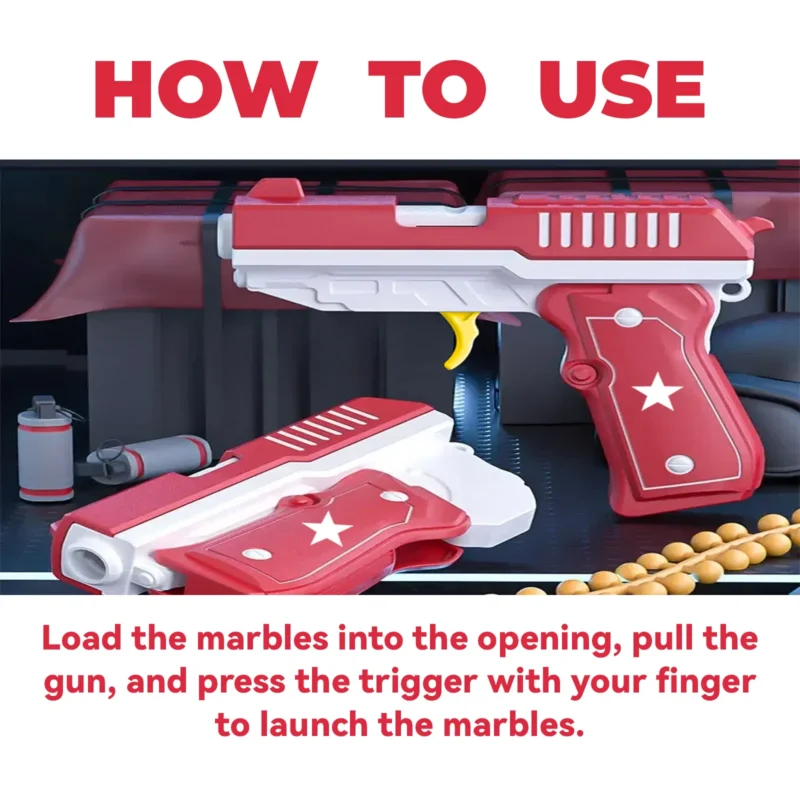 Dowmoo Transforming Bullet Toy Gun - Outdoor Interactive Toy for Kids - Image 6