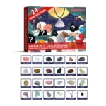 Dowmoo Mineral Christmas Advent Calendar - 24 Blind Box Gift