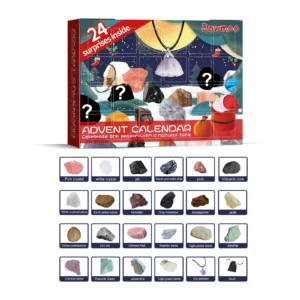 Dowmoo Mineral Christmas Advent Calendar - 24 Blind Box Gift