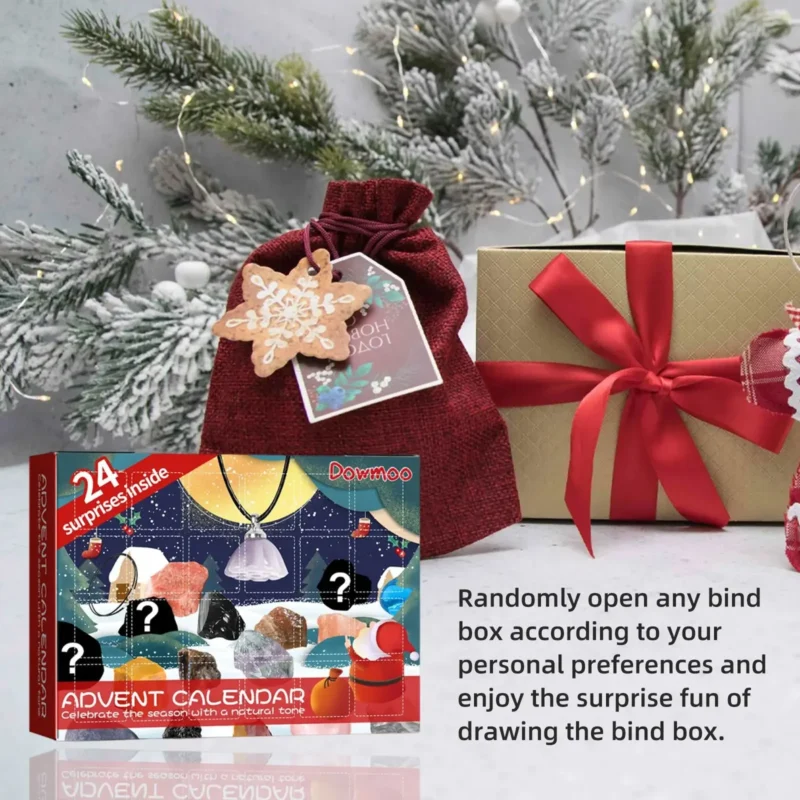 Dowmoo Mineral Christmas Advent Calendar - 24 Blind Box Gift - Image 6