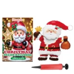 Dowmoo Christmas Balloons Set: Santa, Reindeer, Tree Decorations