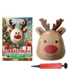 Dowmoo Christmas Balloons Set - Santa, Reindeer, Tree Decorations