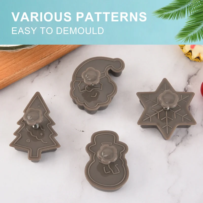 Dowmoo Christmas Slinky Cookie Mold and DIY Cookie Cutter - Image 4