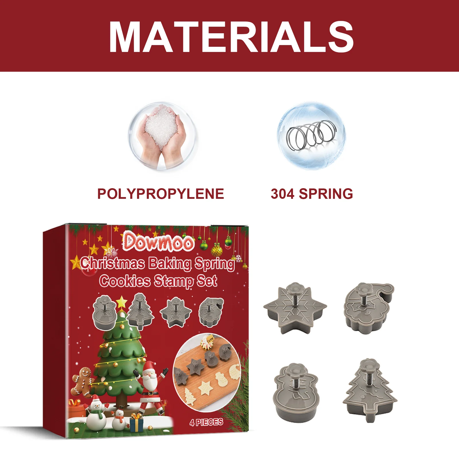 dowmoo christmas cookie mold DOD02 A001 4 RD1 1125
