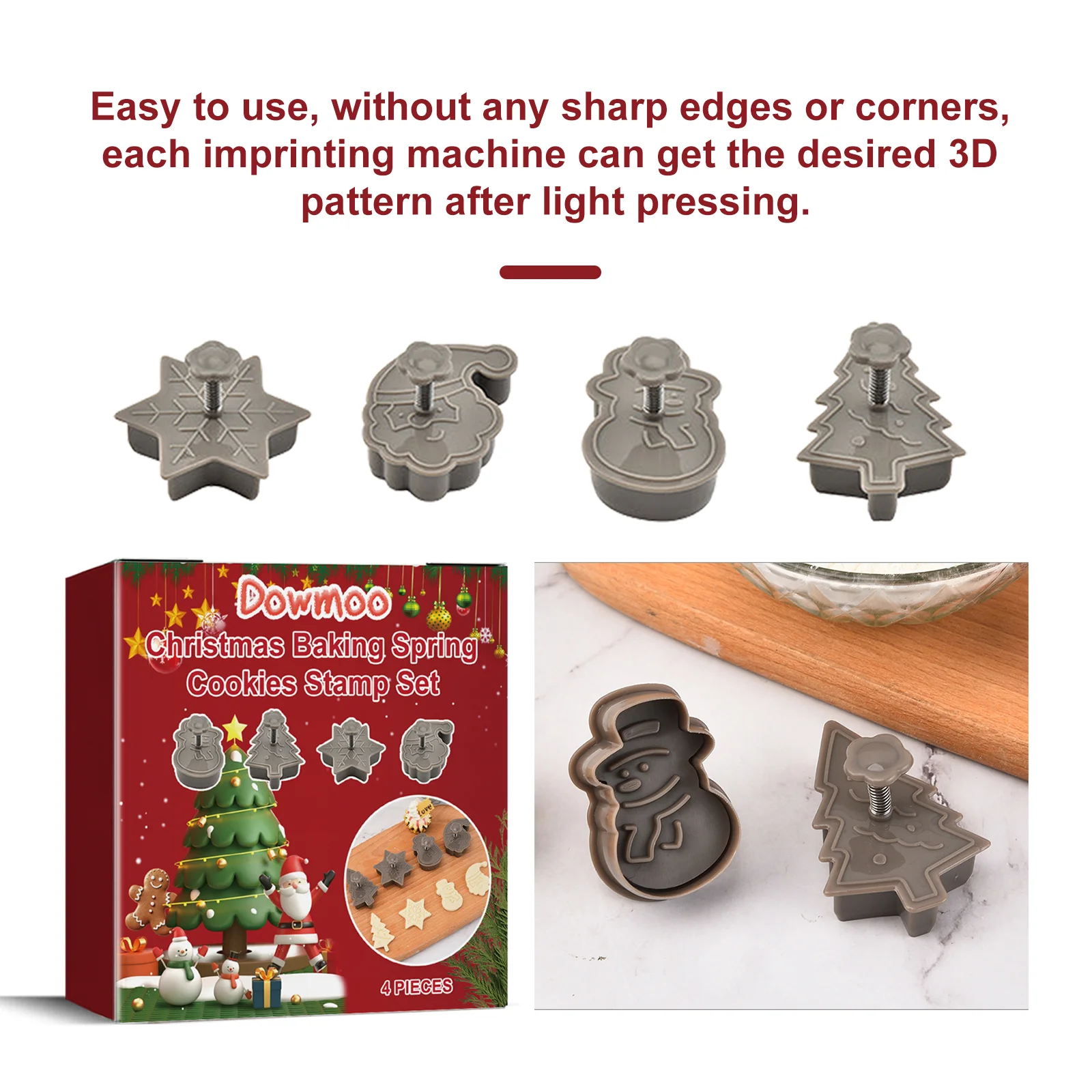 dowmoo christmas cookie mold DOD02 A001 4 RD1 1130