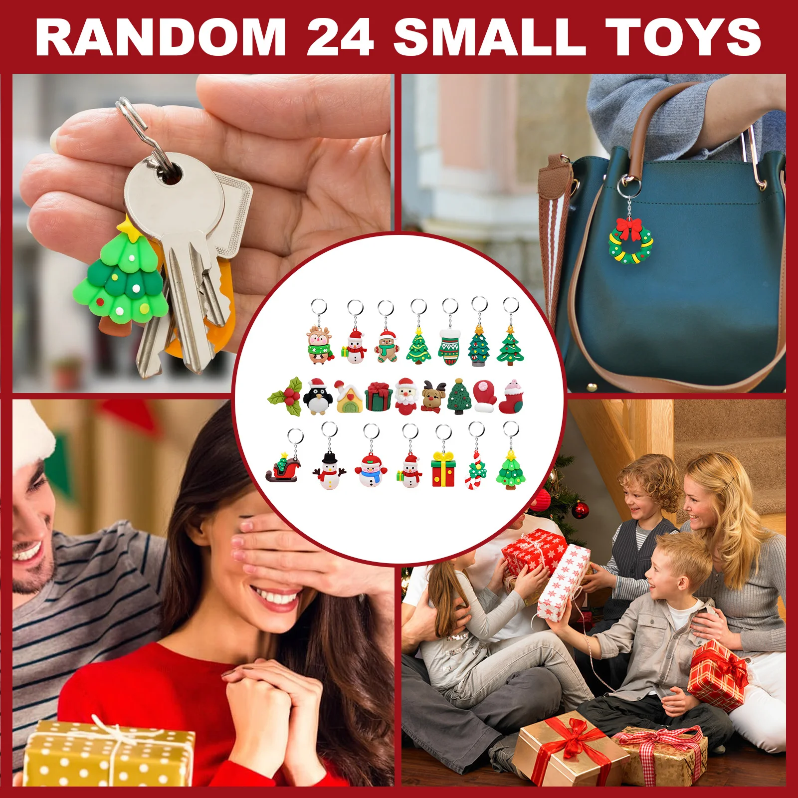 dowmoo christmas keychain blind box etcp1110gc01 圣诞麋鹿临历2020 1581