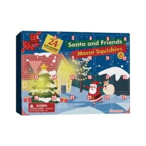 Dowmoo Christmas Pinch Joy Advent Calendar: 24 Surprise Blind Box Animal Toys