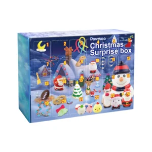 Dowmoo Christmas Surprise Blind Box: 24 Random Hidden Toys