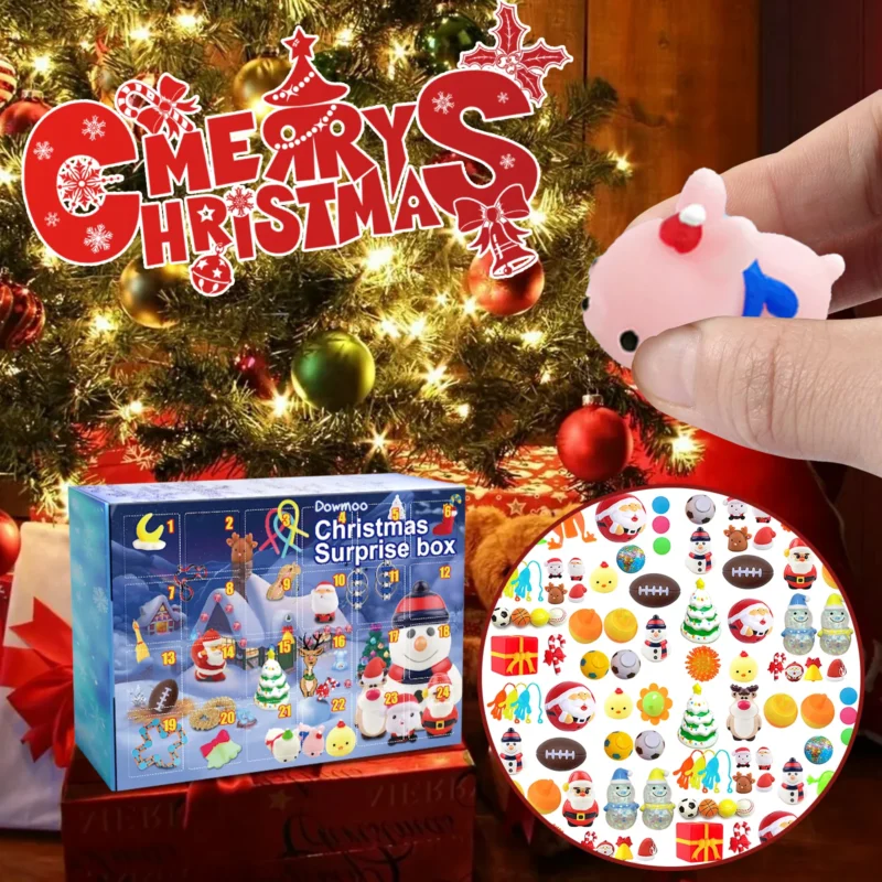 Dowmoo Christmas Surprise Blind Box: 24 Random Hidden Toys - Image 5