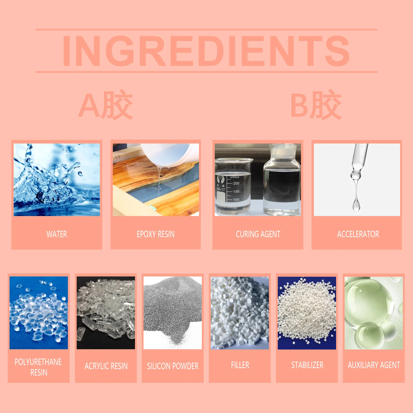 dowmoo clear epoxy resin kit DOC08 A006 1 WH1 1031