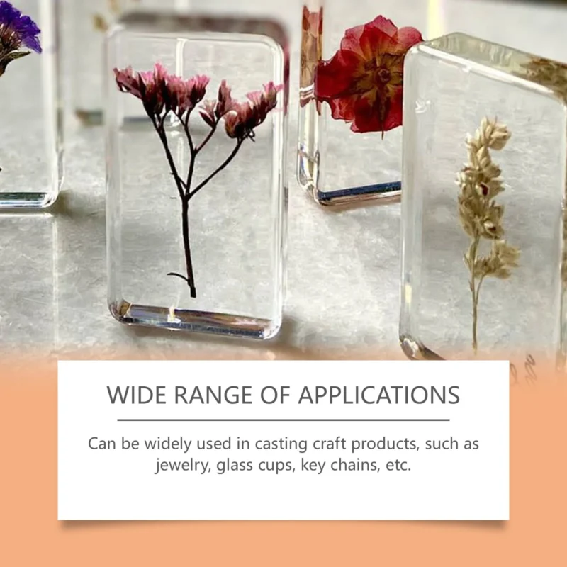 Dowmoo Clear Epoxy Resin Kit for Jewelry Making and Crafts - Image 3