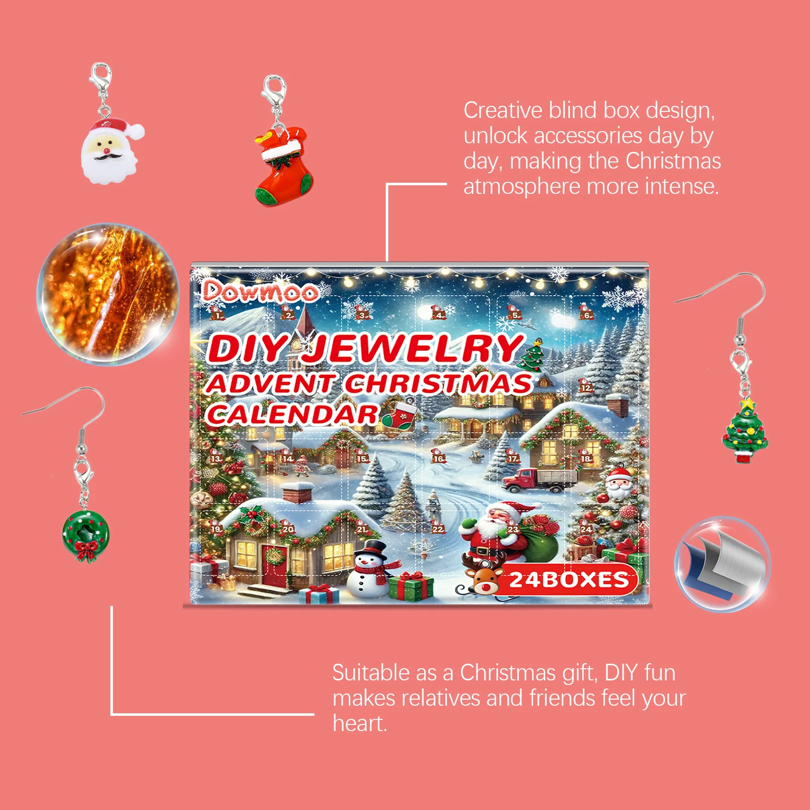 dowmoo creative christmas bracelet blind box DO D02 0006 01 316
