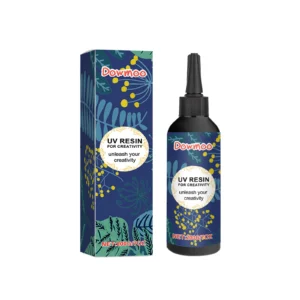 Dowmoo Creative UV Resin Glue for DIY Crafts - Clear, Quick-Drying