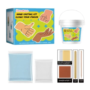 DIY Hand Casting Kit for 3D Hand Model Crafts - Dowmoo