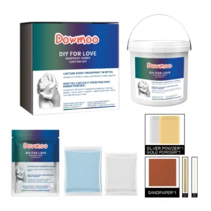 DOWMOO DIY Love Keepsake Hand Casting Kit - Homemade Commemorative Craft