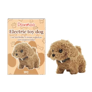 Dowmoo Electric Dog Toy: Plush Cartoon Design, Soft & Comfortable