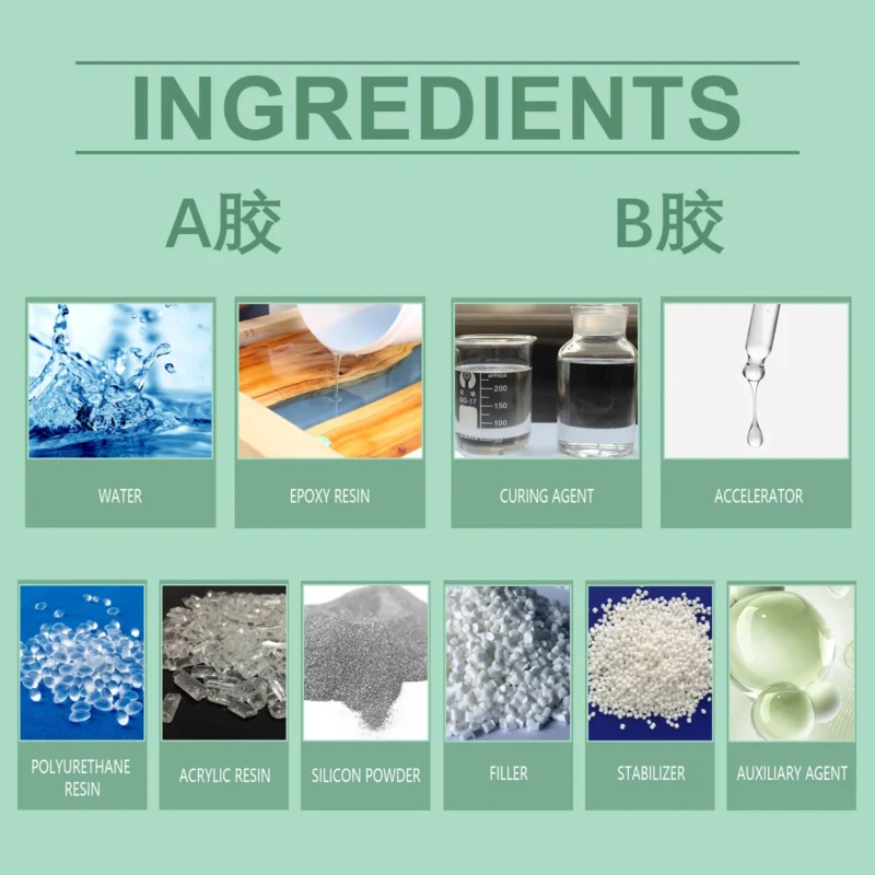 Dowmoo Epoxy Resin Kit: Crystal Drops, High Clarity, Yellowing Resistant AB DIY - Image 5