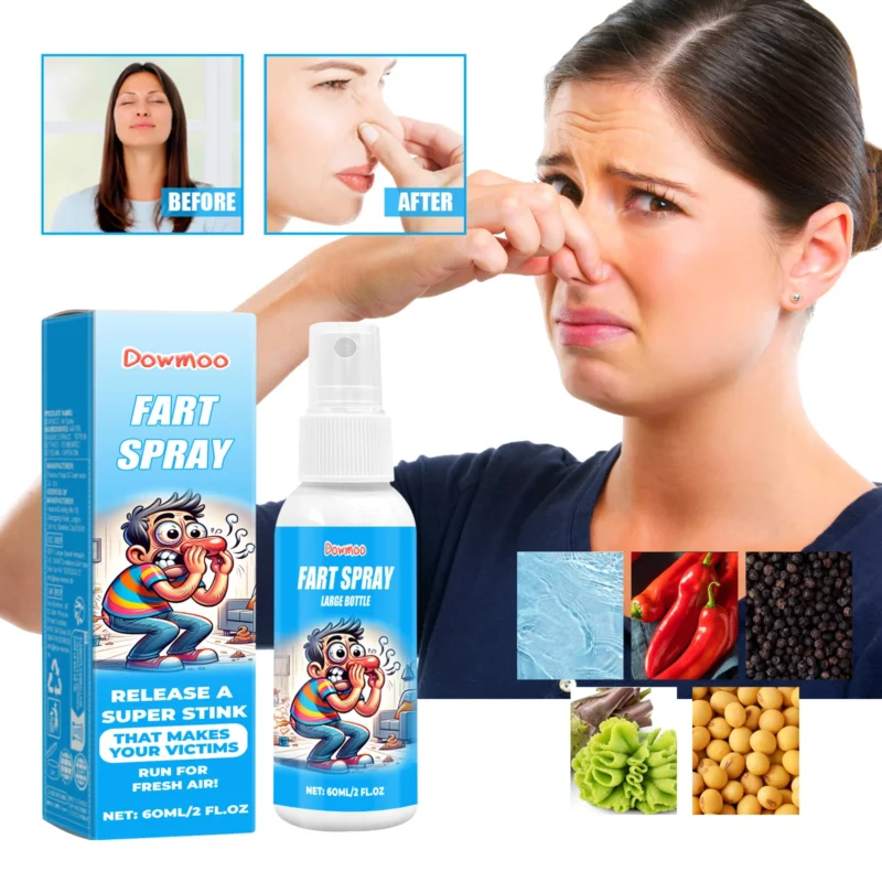 Dowmoo Long-Lasting Fart Spray for Pranks - April Fool's Day Joke - Image 2
