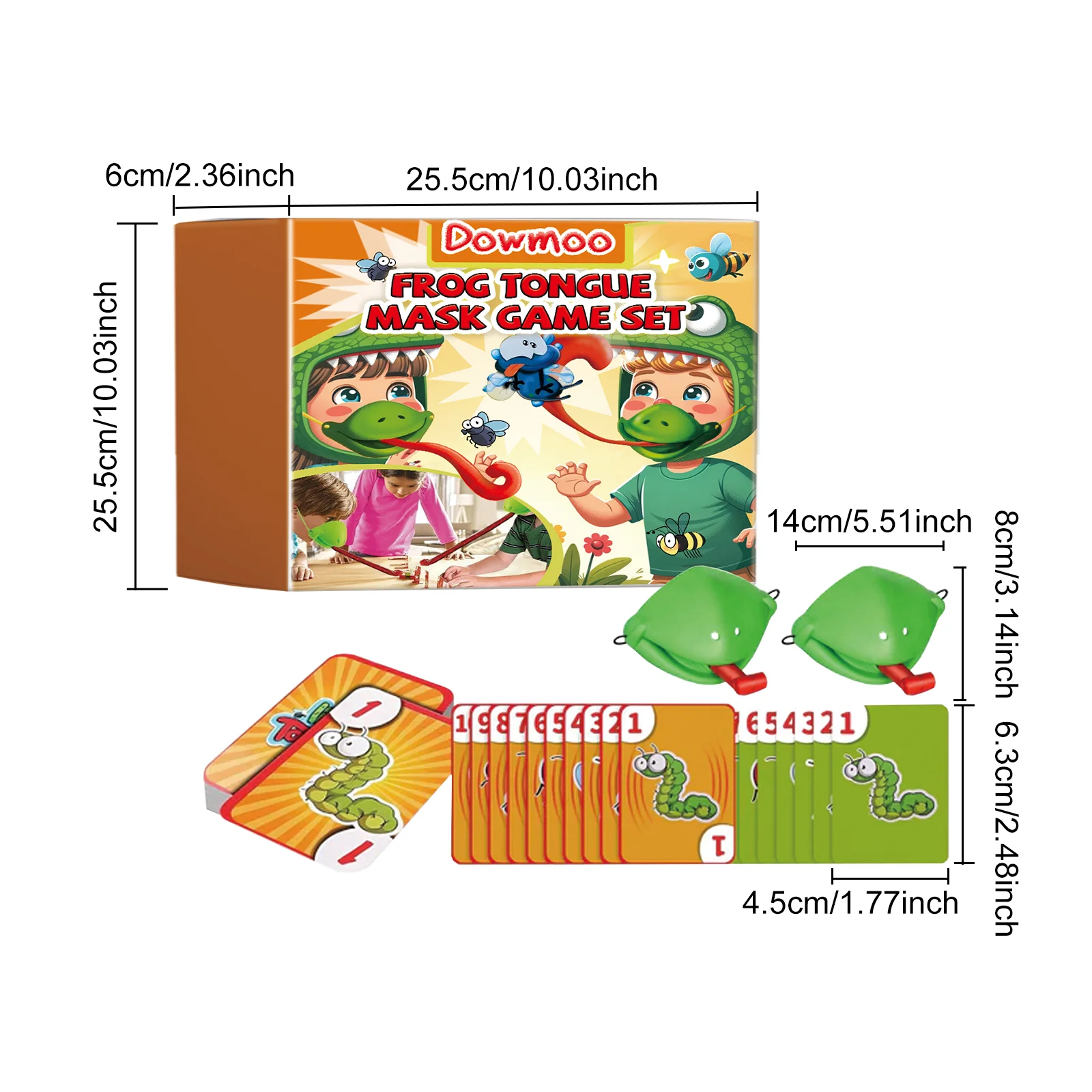 dowmoo frog tongue mask game set DOH02 A004 1 OG1 1221