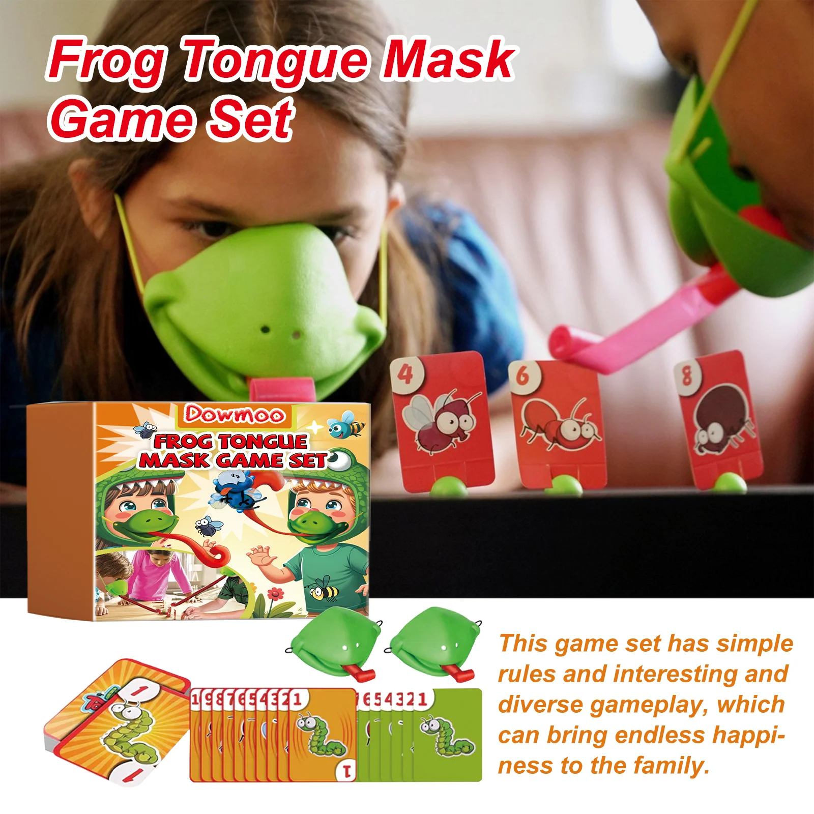 dowmoo frog tongue mask game set DOH02 A004 1 OG1 1222